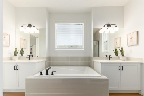 80 Creekside Path Sw, Calgary, AB - Indoor Photo Showing Bathroom