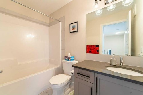 153 Waterford Boulevard, Chestermere, AB - Indoor Photo Showing Bathroom