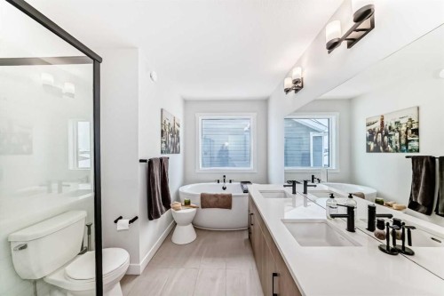 123 Harmony Circle, Rural Rocky View County, AB - Indoor Photo Showing Bathroom