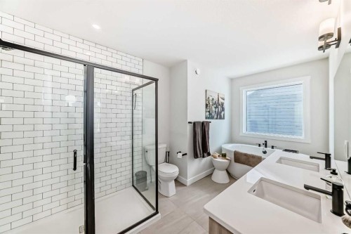 123 Harmony Circle, Rural Rocky View County, AB - Indoor Photo Showing Bathroom