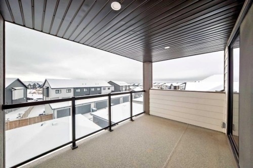 123 Harmony Circle, Rural Rocky View County, AB - Outdoor With Balcony With Exterior