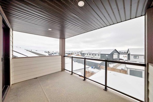 123 Harmony Circle, Rural Rocky View County, AB - Outdoor With Balcony With Exterior