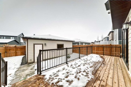 123 Harmony Circle, Rural Rocky View County, AB - Outdoor With Deck Patio Veranda With Exterior