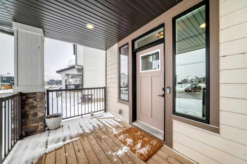 123 Harmony Circle, Rural Rocky View County, AB - Outdoor With Deck Patio Veranda With Exterior