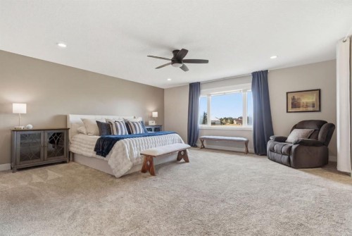 124 Ranch Road, Okotoks, AB - Indoor Photo Showing Bedroom