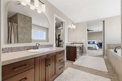 124 Ranch Road, Okotoks, AB - Indoor Photo Showing Bathroom