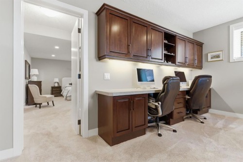 124 Ranch Road, Okotoks, AB - Indoor Photo Showing Office