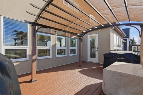 124 Ranch Road, Okotoks, AB - Outdoor With Deck Patio Veranda With Exterior