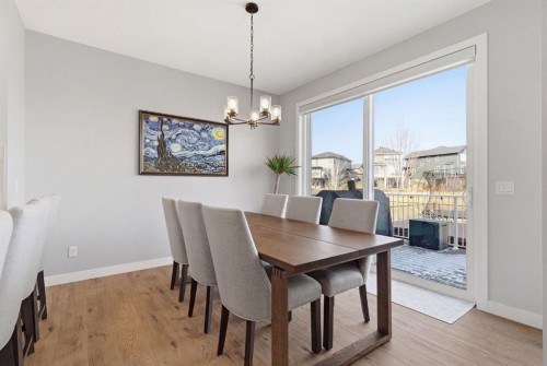 117 Ranchers View, Okotoks, AB - Indoor Photo Showing Dining Room