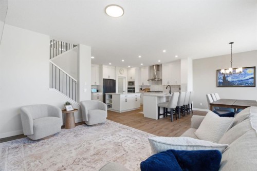 117 Ranchers View, Okotoks, AB - Indoor Photo Showing Living Room