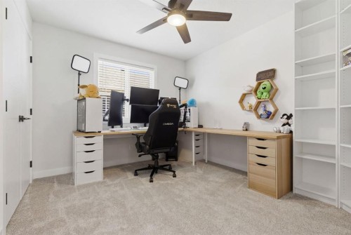 117 Ranchers View, Okotoks, AB - Indoor Photo Showing Office