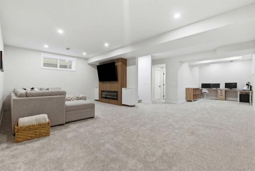 117 Ranchers View, Okotoks, AB - Indoor Photo Showing Basement