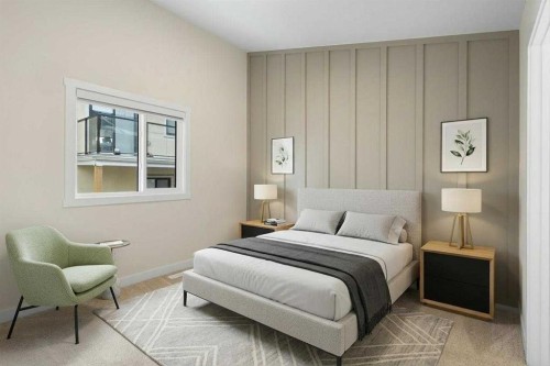 231 Sage Hill Circle Nw, Calgary, AB - Indoor Photo Showing Bedroom