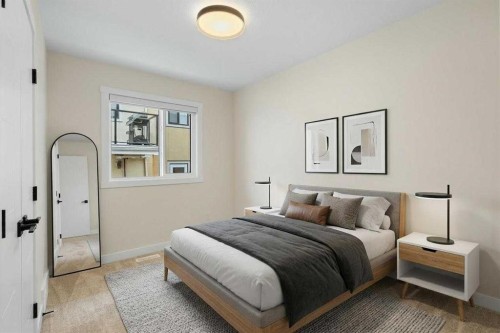 231 Sage Hill Circle Nw, Calgary, AB - Indoor Photo Showing Bedroom