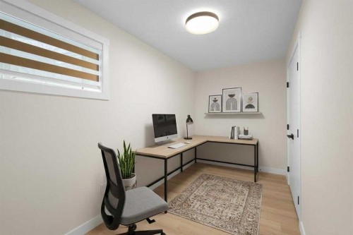 231 Sage Hill Circle Nw, Calgary, AB - Indoor Photo Showing Office