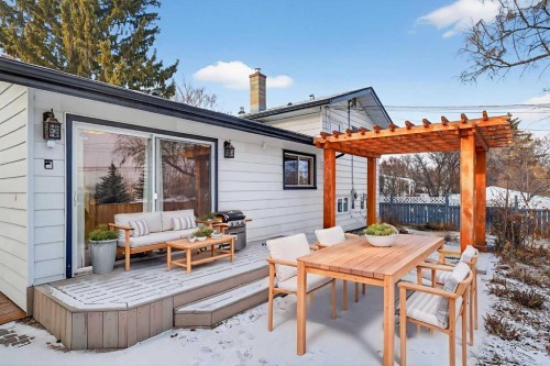8416 7 Street Sw, Calgary, AB - Outdoor With Deck Patio Veranda