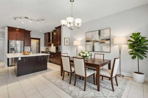 16 Redstone Parade Ne, Calgary, AB - Indoor Photo Showing Dining Room