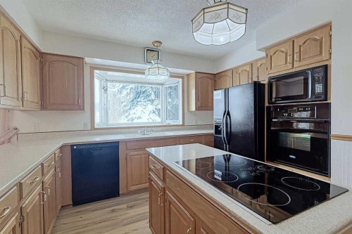 444 Woodland Crescent Se, Calgary, AB - Indoor Photo Showing Kitchen