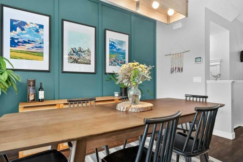 92 Fireside Crescent, Cochrane, AB - Indoor Photo Showing Dining Room