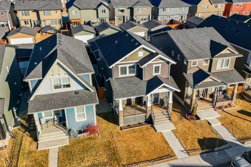 92 Fireside Crescent, Cochrane, AB - Outdoor With Deck Patio Veranda