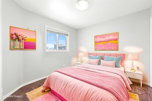 220 Walden Heights Se, Calgary, AB - Indoor Photo Showing Bedroom