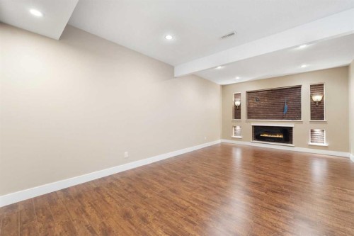 220 Walden Heights Se, Calgary, AB - Indoor With Fireplace