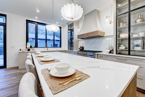 3207 Alfege Street Sw, Calgary, AB - Indoor Photo Showing Dining Room