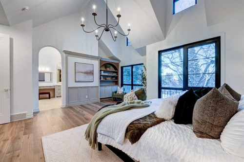 3207 Alfege Street Sw, Calgary, AB - Indoor Photo Showing Bedroom