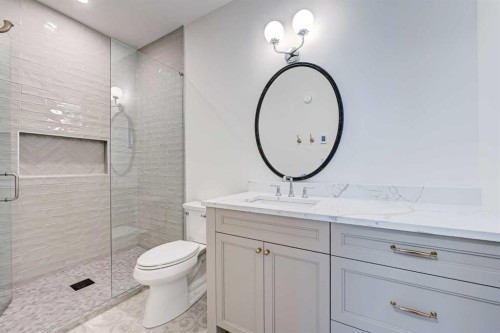 3207 Alfege Street Sw, Calgary, AB - Indoor Photo Showing Bathroom