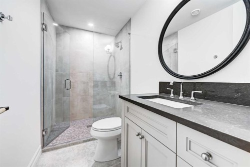 3207 Alfege Street Sw, Calgary, AB - Indoor Photo Showing Bathroom