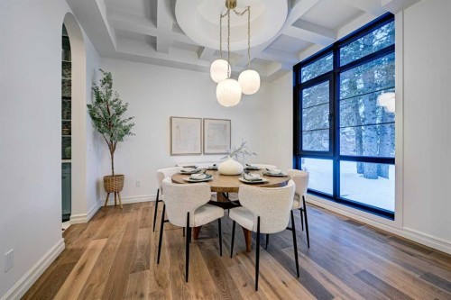 3207 Alfege Street Sw, Calgary, AB - Indoor Photo Showing Dining Room