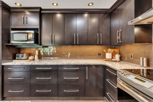 335 Huntbourne Hill Ne, Calgary, AB - Indoor Photo Showing Kitchen With Upgraded Kitchen