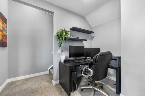 37 Legacy Glen Link Se, Calgary, AB - Indoor Photo Showing Office