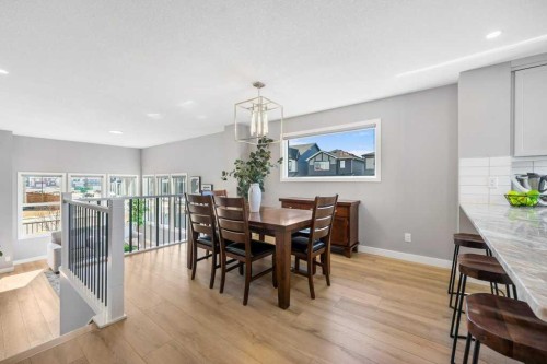 37 Legacy Glen Link Se, Calgary, AB - Indoor Photo Showing Dining Room