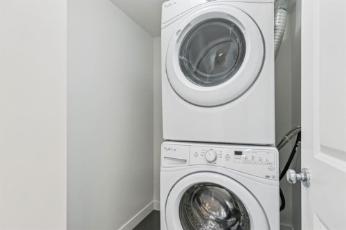 1205-302 Skyview Ranch Drive Ne, Calgary, AB - Indoor Photo Showing Laundry Room