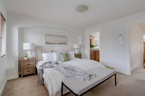 108 Tuscany Estates Close Nw, Calgary, AB - Indoor Photo Showing Bedroom