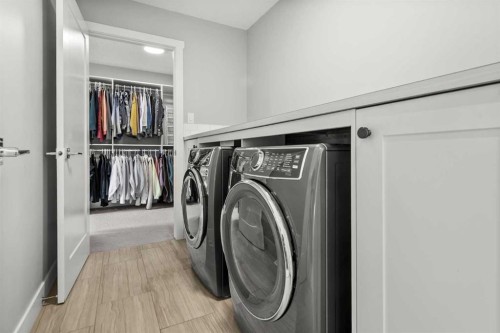 86 Juneberry Heights, Rural Rocky View County, AB - Indoor Photo Showing Laundry Room