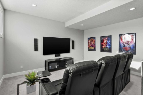 86 Juneberry Heights, Rural Rocky View County, AB - Indoor Photo Showing Office