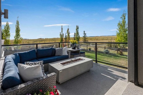 86 Juneberry Heights, Rural Rocky View County, AB - Outdoor With Deck Patio Veranda