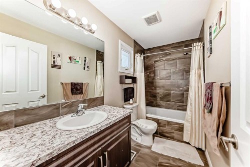 118 Dovertree Place Se, Calgary, AB - Indoor Photo Showing Bathroom