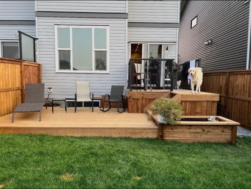 840 Seton Circle Se, Calgary, AB - Outdoor With Deck Patio Veranda With Exterior