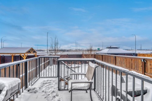 840 Seton Circle Se, Calgary, AB - Outdoor With Deck Patio Veranda
