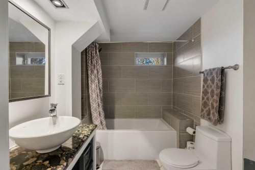 9939 Maplecreek Drive Se, Calgary, AB - Indoor Photo Showing Bathroom