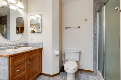 45 Thornfield Close Se, Airdrie, AB - Indoor Photo Showing Bathroom