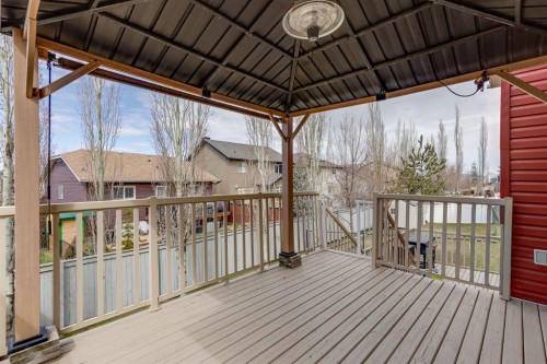 45 Thornfield Close Se, Airdrie, AB - Outdoor With Deck Patio Veranda With Exterior