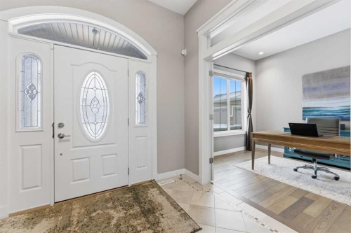 187 Cranarch Circle Se, Calgary, AB - Indoor Photo Showing Office