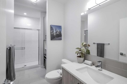701 13A Street Ne, Calgary, AB - Indoor Photo Showing Bathroom