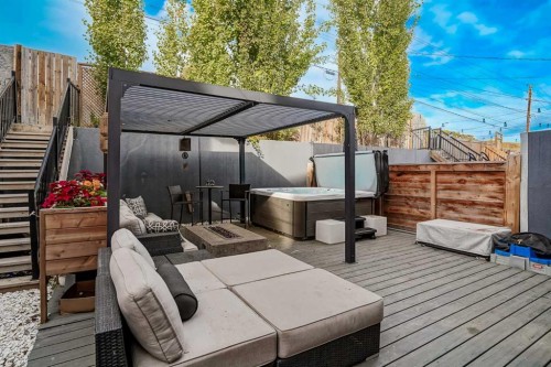 701 13A Street Ne, Calgary, AB - Outdoor With Deck Patio Veranda With Exterior