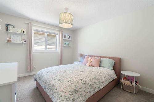 6 Cranwell Square Se, Calgary, AB - Indoor Photo Showing Bedroom