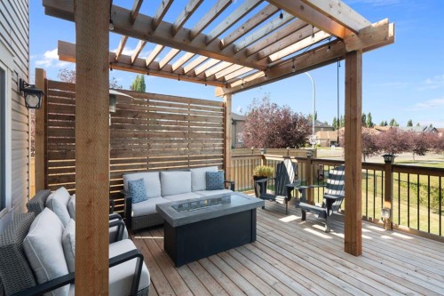 6 Cranwell Square Se, Calgary, AB - Outdoor With Deck Patio Veranda With Exterior